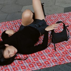 BAGGU x Sandy Liang - Mini bow bag - Black